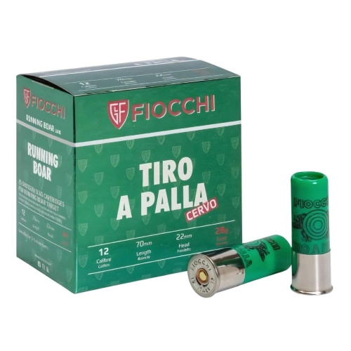 Amunicja Fiocchi Tiro Pal. Cervo 12/67 seria: FE8133 breneka slug