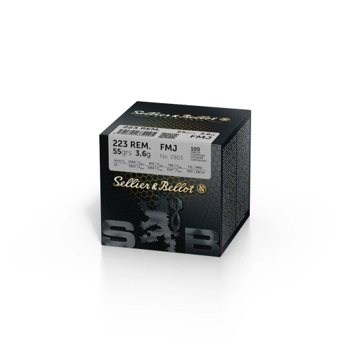 Amunicja S&B KAL.223 Remington - FMJ 3,6G(100) numer serii: 54