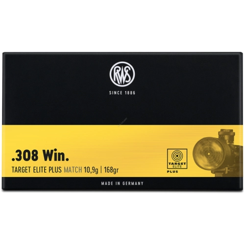 Amunicja RWS karabinowa BA 13 kal. .308 Win Target Elite Plus 10,0G nr 69 LT
