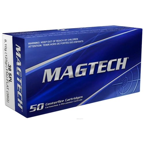 Amunicja Magtech .38 Special NB FMJ 8g seria 0098 Amunicja Magtech .38 Special NB FMJ 8g seria 0098