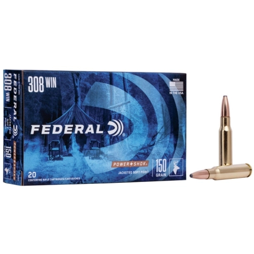 Federal Power Shok 308Win 150GRS