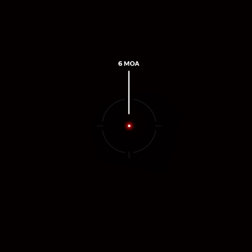 Holosun - Kolimator EPS - Red Dot - 6 MOA - EPS-RD-6