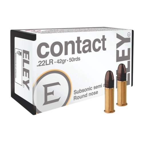 Eley Contact Subsonic .22 LR 42gr