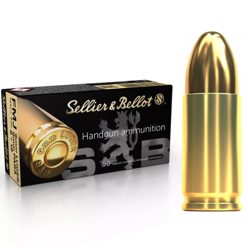 Amunicja S&B KAL.9mm Luger - FMJ 8,0G nr ser. 4495