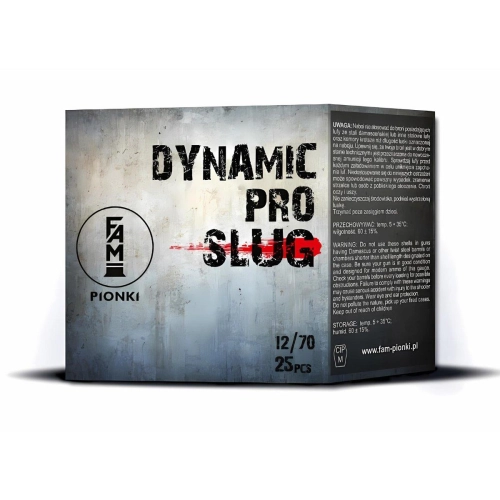 Amunicja FAM-PIONKI 12/70 Dynamic PRO Slug 28g