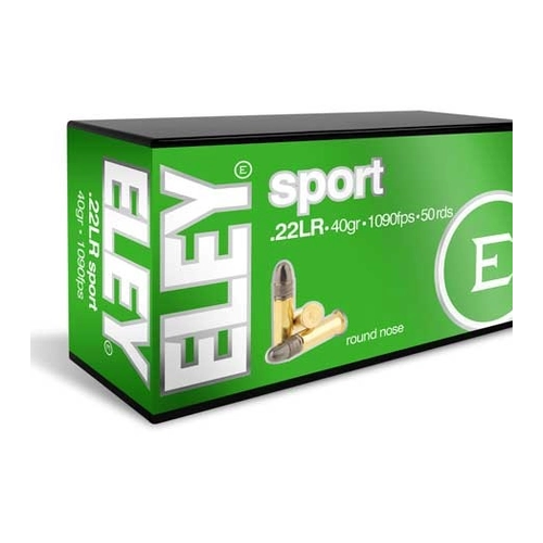 Amunicja ELEY Sport 04100 .22LR 40gr 1090fps nr 3125-30023