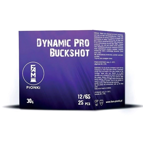 Amunicja FAM-PIONKI 12/65 Dynamic Pro Buckshot