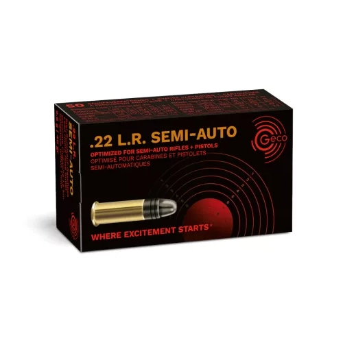 Amunicja GECO karabinowa/pistoletowa BA13 kal. LR.22 Semi-Auto nr serii 52VU41