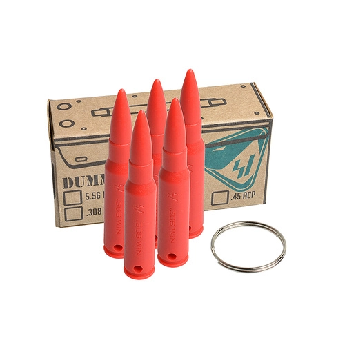 Strike Industries - Zestaw zbijaków Dummy Round 7,62x51 mm - 5 szt. - SI-DR-308