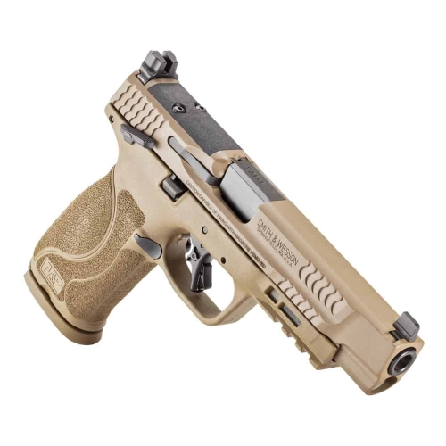 Pistolet SMITH & WESSON M&P9 M2.0 – 5″ – Optic Ready – Manual Safety – FDE – 9×19 mm