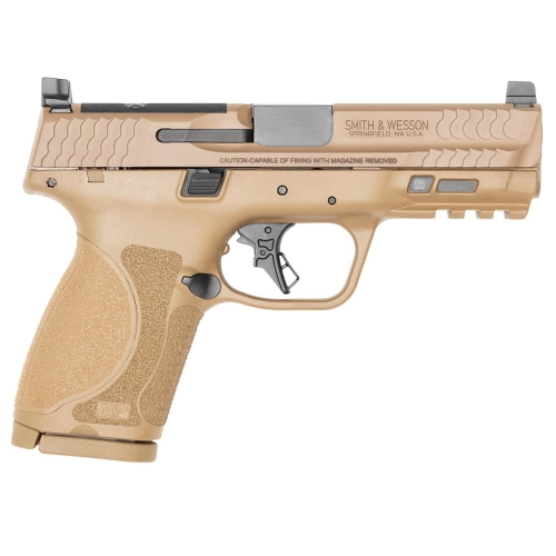 Pistolet SMITH & WESSON M&P9 M2.0 Compact – 4″ – FDE – Optic Ready – kal. 9×19 mm