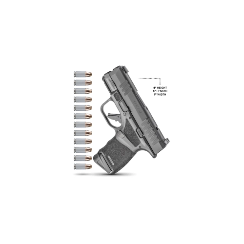 Pistolet Springfield H11 Hellcat OSP - czarny (BLK), Kaliber: 9x19 mm