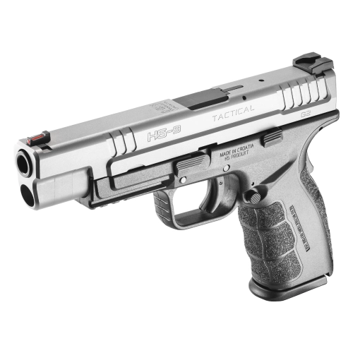 Pistolet HS Produkt HS-9 5.0 G2 Tactical - srebrno-czarny, Kaliber: 9x19 mm