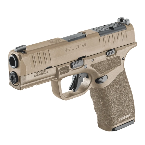 Pistolet Springfield H11 Hellcat PRO OSP - brązowy (FDE). Kaliber: 9x19 mm
