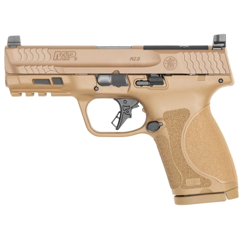 Pistolet SMITH & WESSON M&P9 M2.0 Compact – 4″ – FDE – Optic Ready – kal. 9×19 mm