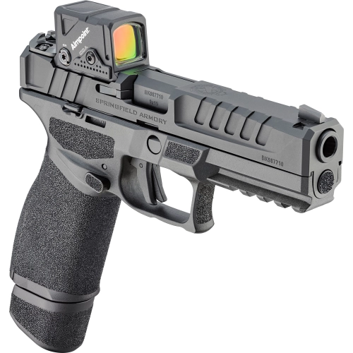 Pistolet HS-ECHELON 4.5F COA, kal. 9x19, czarna muszka i szczerbinka, kolimator Aimpoint COA RED DOT, czarny