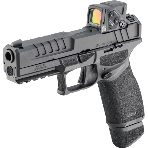 Pistolet HS-ECHELON 4.5F COA, kal. 9x19, czarna muszka i szczerbinka, kolimator Aimpoint COA RED DOT, czarny
