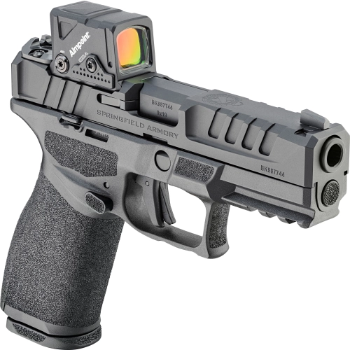 Pistolet HS-Echelon 4.0FC COA; kal. 9x19, czarna muszka i szczerbinka + kolimator Aimpoint COA Red Dot, czarny