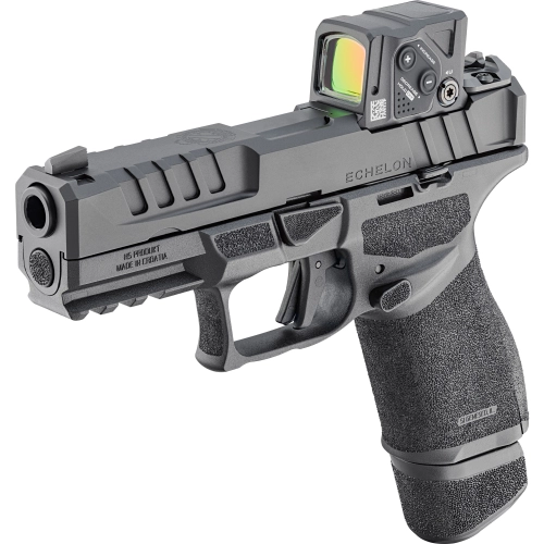 Pistolet HS-ECHELON 4.0C COA, kal. 9x19, Czarna muszka i szczerbinka, + kolimator Aimpoint COA Red Dot, Czarny