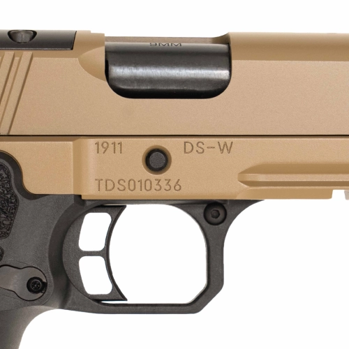 PISTOLET KIMBER 1911 DS WARRIOR FDE (OR); KAL.: 9 X 19 mm