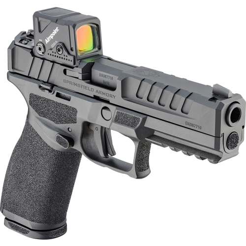 Pistolet HS-ECHELON 4.5F COA, kal. 9x19, czarna muszka i szczerbinka, kolimator Aimpoint COA RED DOT, czarny