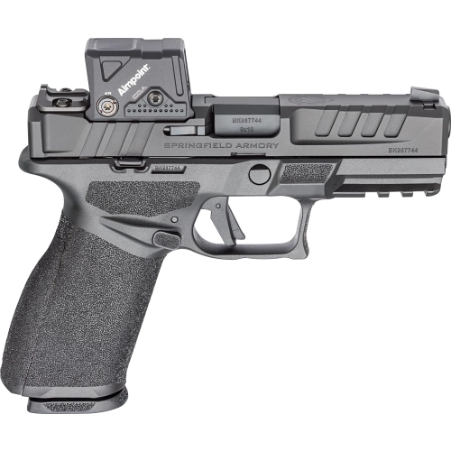 Pistolet HS-Echelon 4.0FC COA; kal. 9x19, czarna muszka i szczerbinka + kolimator Aimpoint COA Red Dot, czarny