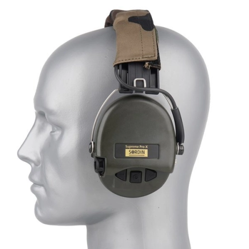 Sordin - Aktywne ochronniki słuchu Supreme Pro-X - Woodland - 75302-X