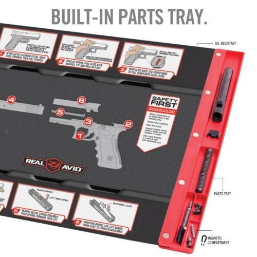 Real Avid - Mata do czyszczenia pistoletu Glock Smart Mat® - AVGLOCKSM