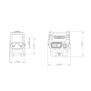 Holosun - Kolimator AEMS Core Red Dot - Montaż 1/3 Co-Witness - AEMS-110101