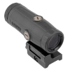 Holosun - Powiększalnik HM3X 3x Magnifier - Flip & Picatinny QD - Czarny - HM3X