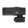 Holosun - Powiększalnik HM3X 3x Magnifier - Flip & Picatinny QD - Czarny - HM3X