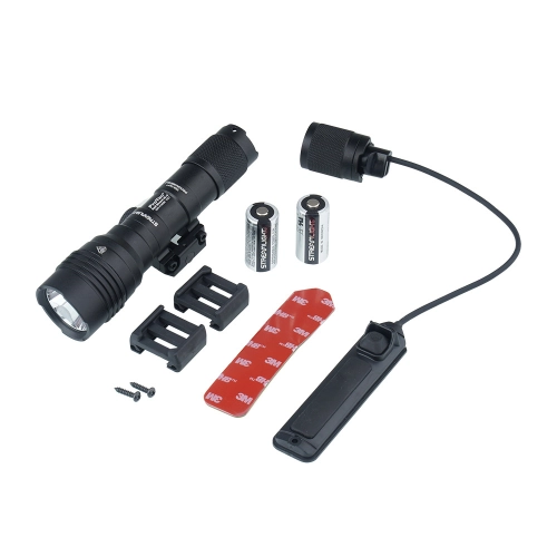 Streamlight - Latarka taktyczna ProTac Railmount HL-X - Picatinny - Włącznik żelowy - 1000 lm - Czarna - L-88066