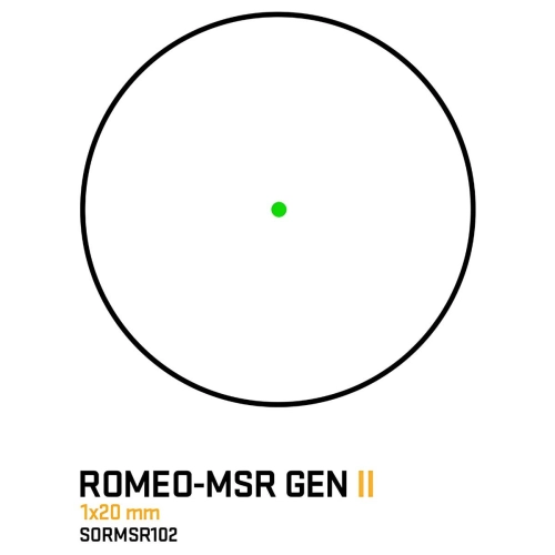 Kolimator Sig Sauer  EO Romeo-MSR Gen II zielony 2 MOA