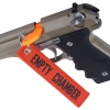 Fostex - Flaga bezpieczeństwa z zawieszką Empty Chamber - Polimer - Czerwona - 251314,