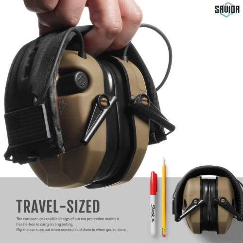 Savior - Słuchawki aktywne żelowe Apollo - TAN  - EM-APOLLO-TN