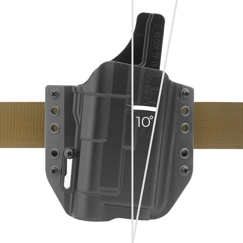 Bravo Concealment - Kabura OWB do Glock 19, 23, 32, 17, 22, 31 z latarką TLR-1 HL - Prawa - BC30-1004