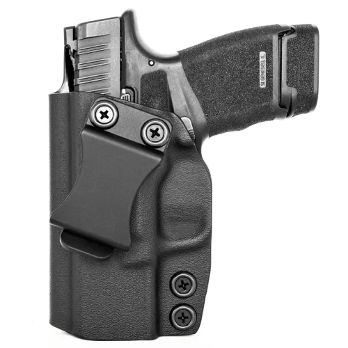 Kabura wewnętrzna lewa do pistoletu Springfield H11/Hellcat Opitcs Cut/ LH IWB kydex, kolor: czarny