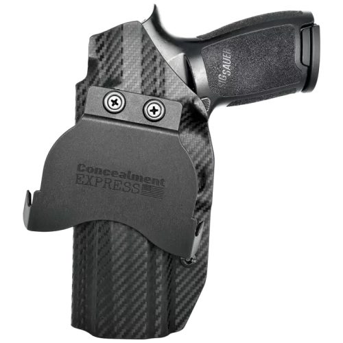 Kabura zewnętrzna prawa do pistoletu Sig Sauer P320 Full Size , RH OWB kydex, kolor: carbon