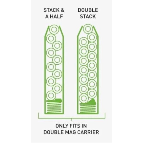 Pojedyncza ładownica 9x19mm/.40 - double stack Alien Gear PHOTON z łącznikiem