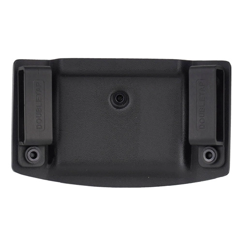 DOUBLETAP GEAR - Ładownica Kydex zewnętrzna OWB na dwa magazynki do CZ Shadow, Walther P99 - Czarny