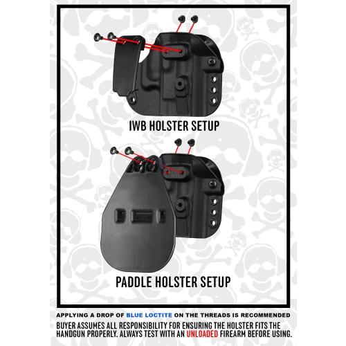 Kabura G-CODE Paradigm Universal S-M Fit IWB/OWB
