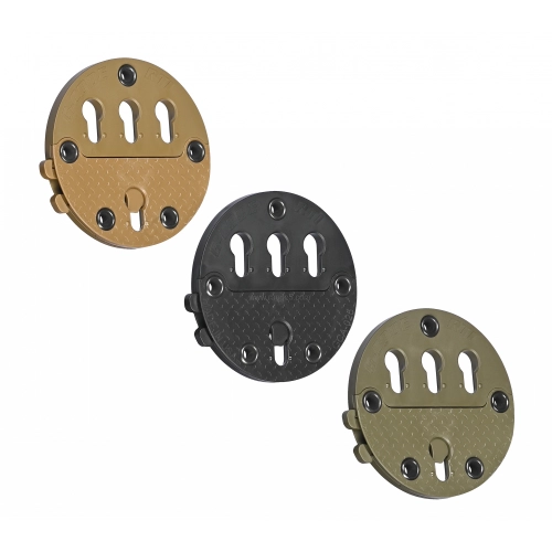 G-Code GCA25 RTI Wheel – Obrotowy Taktyczny Montaż na Pas Czarny