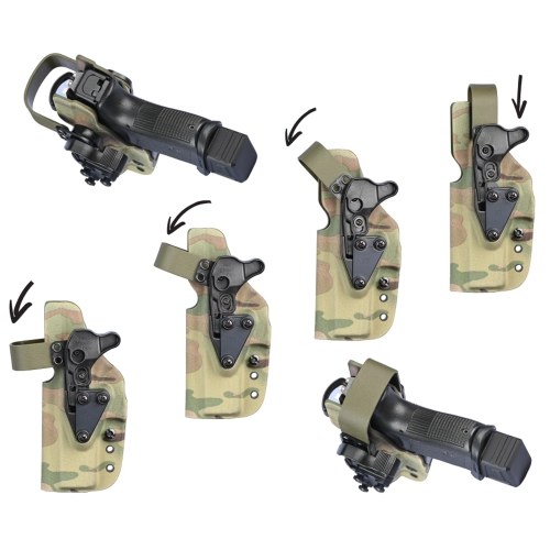 Kabura Taktyczna  G-CODE XSR Level 2 Duty Sig Sauer M18 Czarna-Prawa