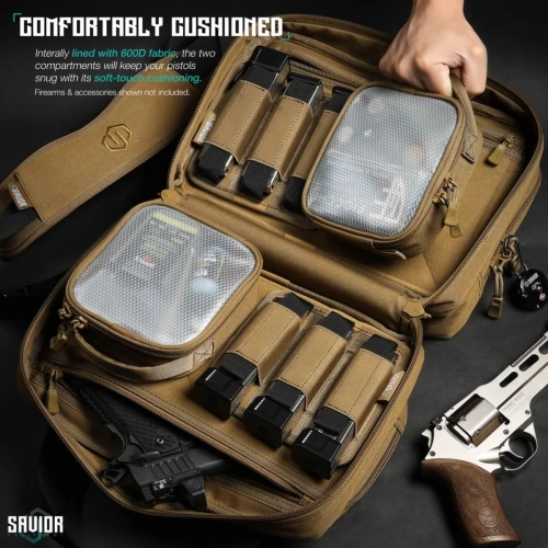Savior - Mini Pistol Range Bag Specialist - Tan - RA-DGSPWS-MINI-TN